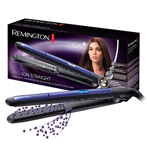 Remington Piastra per Capelli S7710 con Tecnologia Triplo Ione e Rivestimento Ceramica