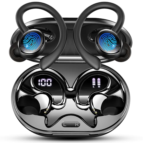Cuffie Bluetooth Sport 5.4 HiFi Stereo, 50 Ore
