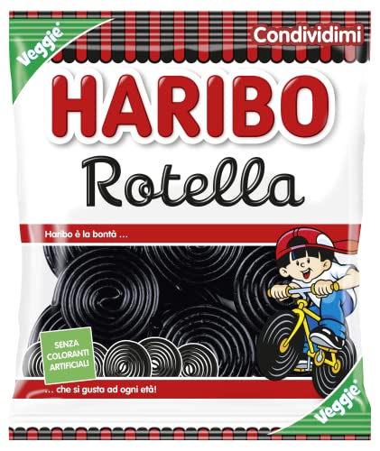 Haribo Rotella, Caramelle Gommose, Gusto Liquirizia
