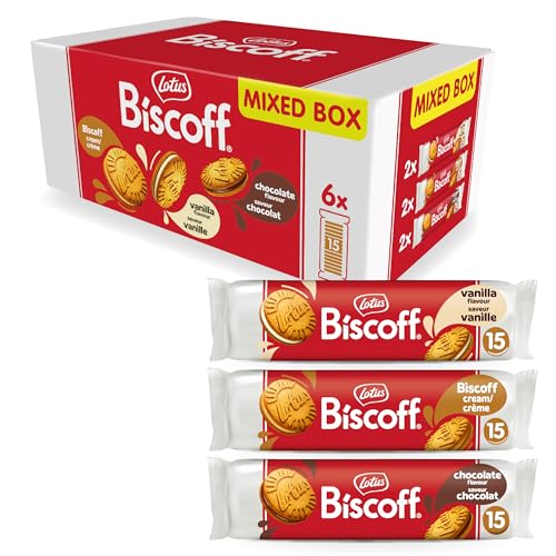 Lotus Biscoff Confezione Mista Sandwich 3 Gusti 6 Pezzi