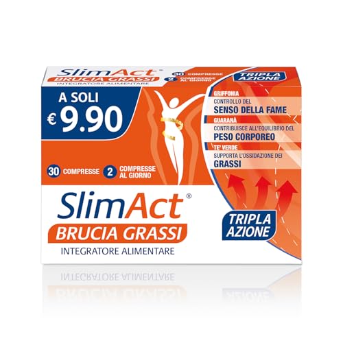 Slim ACT Brucia Grassi Integratore 30 Compresse