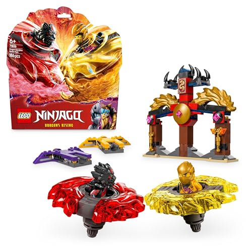 LEGO NINJAGO Battle Pack Draghi dello Spinjitzu 2 Trottole e 2 Minifigure 71826