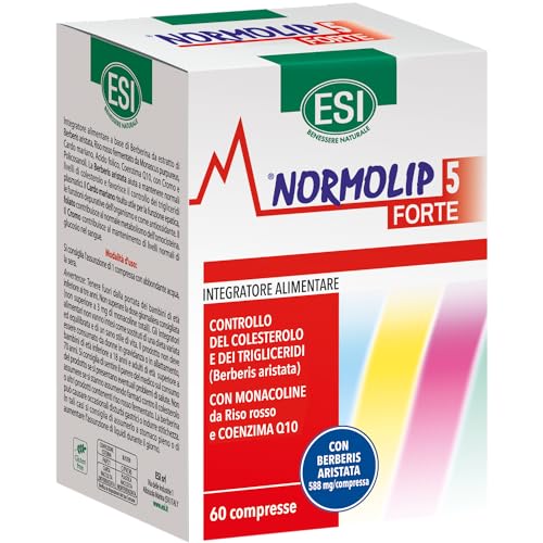 ESI Normolip 5 Forte Integratore Berberis 60 Compresse