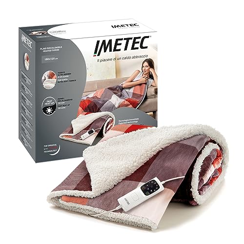 Imetec CaldoPlaid – Coperta riscaldante 160x120 cm