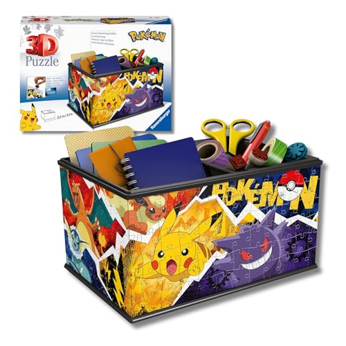 Ravensburger Puzzle 3D Pokemon Storage Box 216 Pezzi