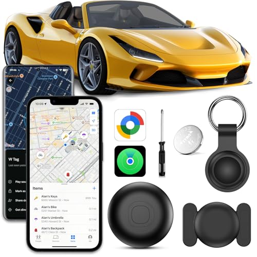 Localizzatore GPS Magnetico Air Tracker, Nero