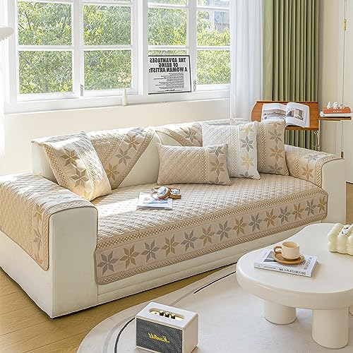 VanderHOME Copridivano in Cotone Lavato Al 100%
