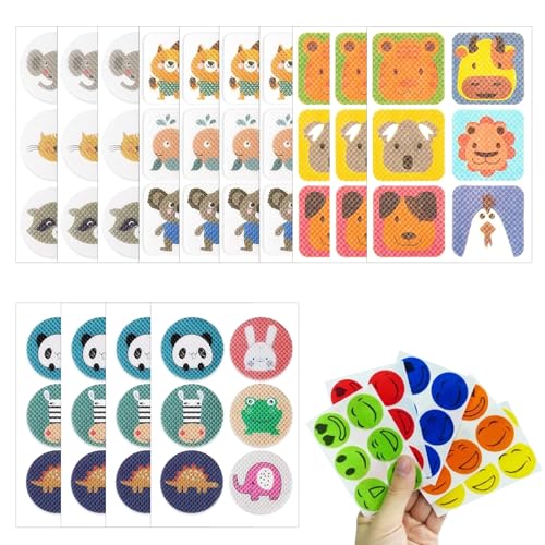 114 Pezzi Cerotti Antizanzare Cartone Animato Repellente