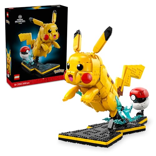 LEGO Pokémon Pikachu e Poké Ball - Set da Collezione per Adulti