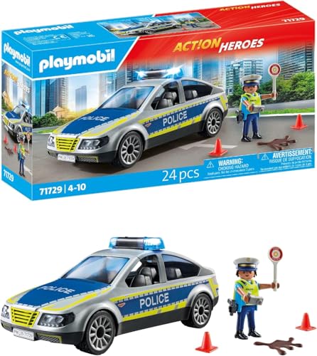 PLAYMOBIL Action Heroes Auto della Polizia