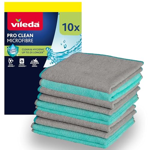 Vileda ProClean Multipack 10 Panni Microfibra