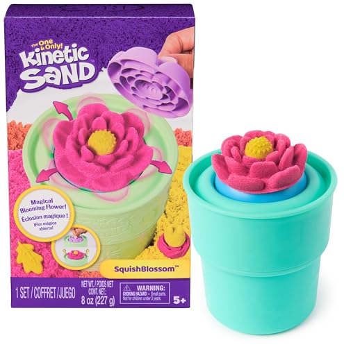 Kinetic Sand SquishBlossom Fiore Che Sboccia, Set 227g