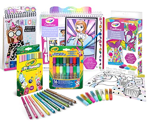 CRAYOLA Creations Set Fashion Design e Crea con la Sabbia