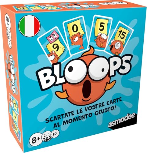 Asmodee Bloops Gioco da Tavolo Memoria e Strategia