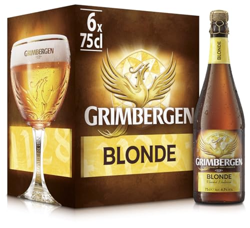 Grimbergen Blonde Birra d'Abbazia, Cassa 6 Bottiglie da 75cl