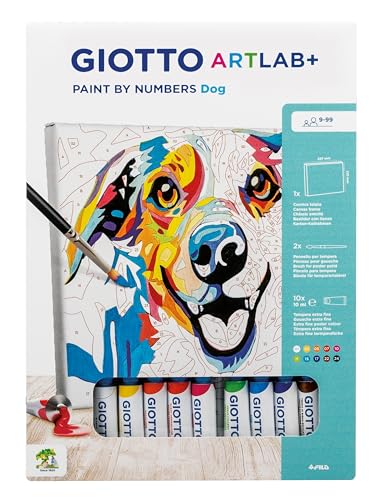 Giotto ARTLAB+ Paint by Numbers Dog Set Creativo