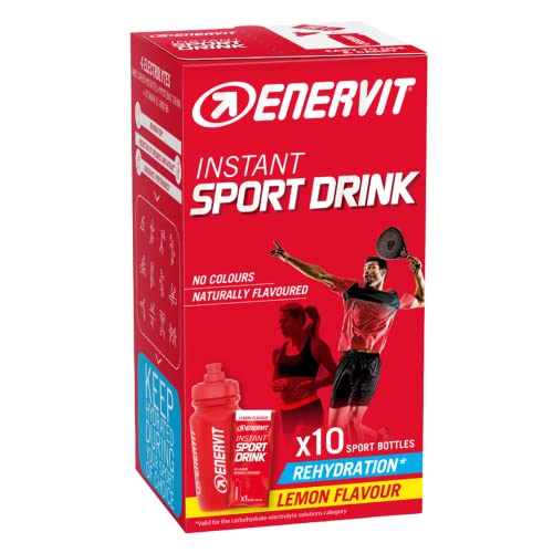 Enervit Instant Sport Drink Gusto Limone, 10 Buste da 16g