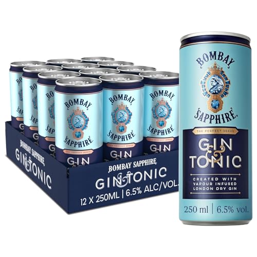 Bombay Sapphire Gin 25 cl / 250 cocktail da bere London Dry Gin infuso