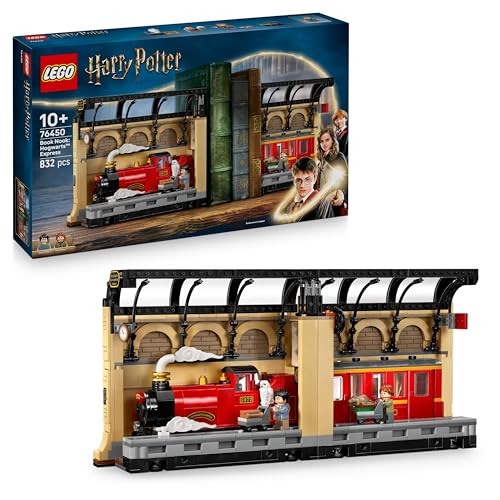 LEGO Harry Potter Book Nook Espresso per Hogwarts Set con Treno e Minifigure