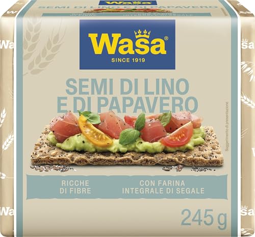 Wasa Crunchy Twist Semi di Papavero e Sale Marino