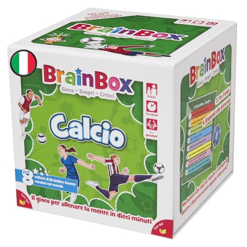 Asmodee BrainBox Calcio Gioco da Tavolo