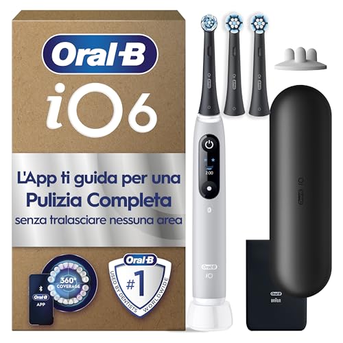Oral-B iO 6 Spazzolino Elettrico Ricaricabile Grigio
