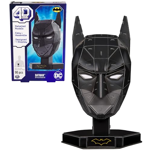 4D Build Batman Mask Kit Modellino 3D 90 Pezzi
