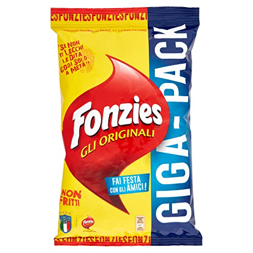 Fonzies Gli Originali, Croccantini di Mais al Formaggio, Cotti al Forno, 280g