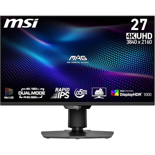 MSI MAG 274UPDF E16M Monitor Gaming 27" 4K UHD Mini-LED