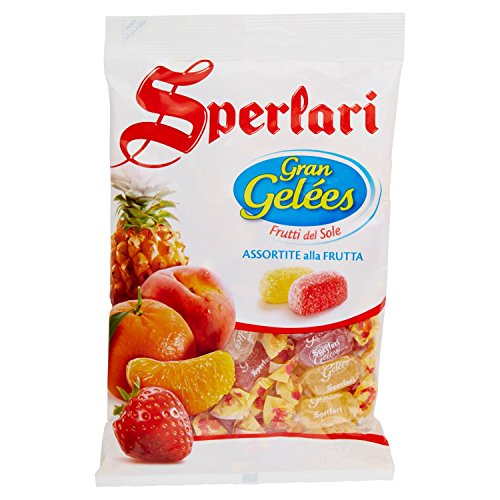Sperlari Caramelle Gran Gelèes Assortite Frutti Del Sole Pesca Mandarino Fragola Ananas 400g