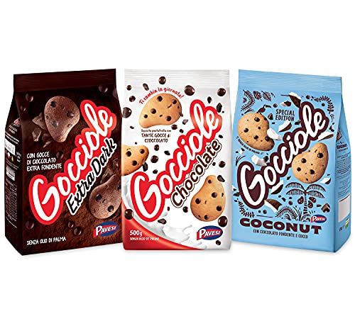 Pavesi Gocciole Cioccolato Fondente e Cocco