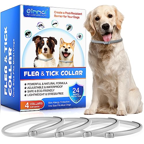 Collare Antiparassitario per Cani 4 Pezzi