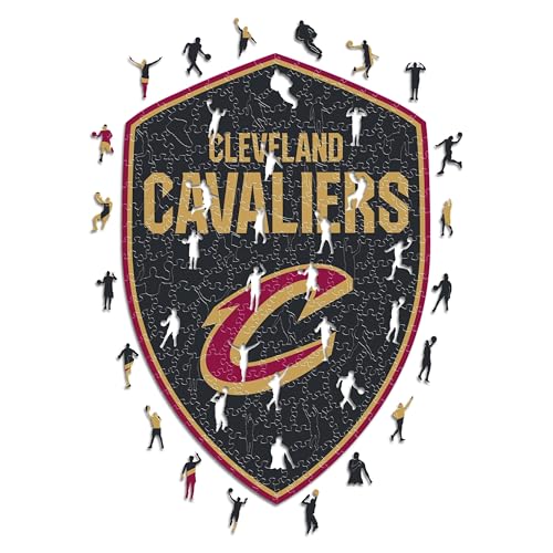 Iconic Puzzles Cleveland Cavaliers Logo Puzzle Legno 150 Pezzi