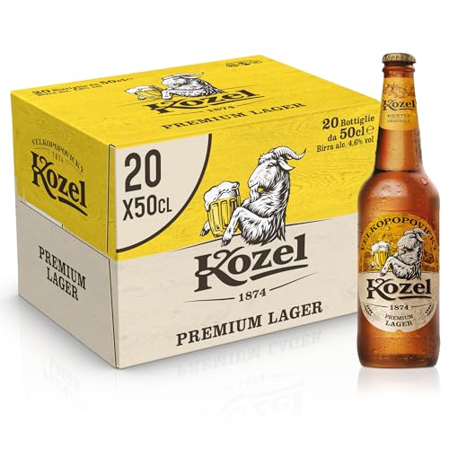 Kozel Birra Lager con Birre in da cl, Gusto e da