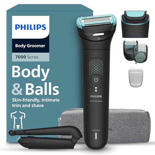 Philips Bodygroom Serie 7000 Rifinitore Uomo Testina Flessibile 2D