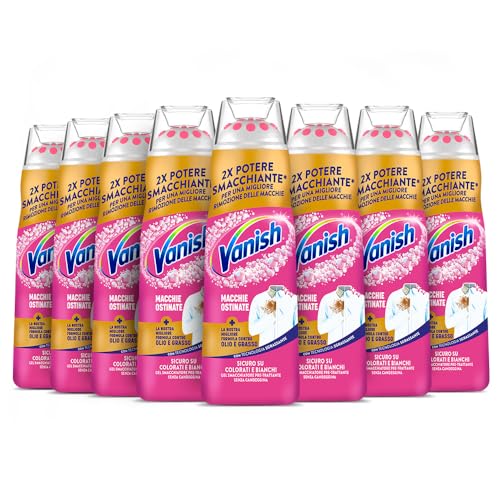 Vanish Gel Smacchiatore Pre-Trattante, 8x200ml