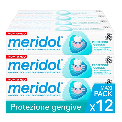 meridol Dentifricio Protezione Gengive 12 Confezioni da 75 ml