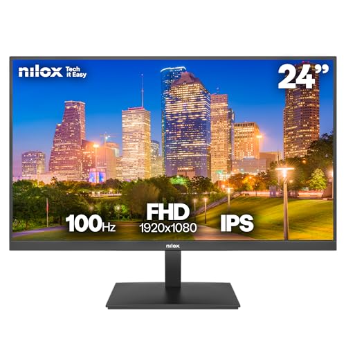 Nilox NXM24FHD1202 Monitor Gaming 24" Full HD IPS 100Hz