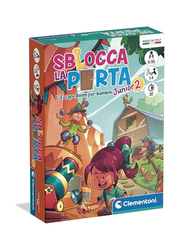 Clementoni Sblocca la Porta Junior 2 Gioco da Tavolo
