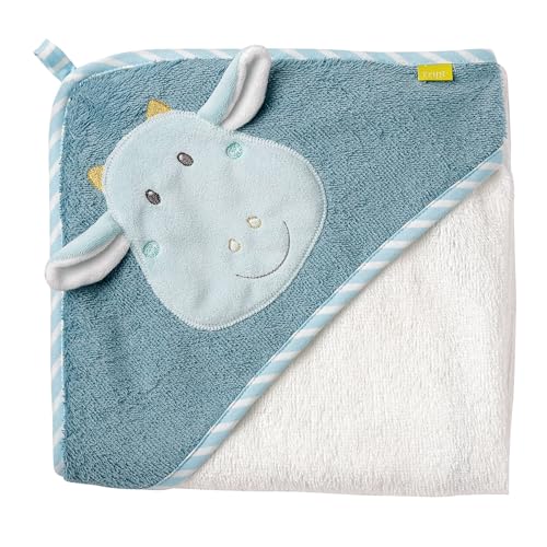 Fehn Asciugamano con cappuccio drago poncho da bagno