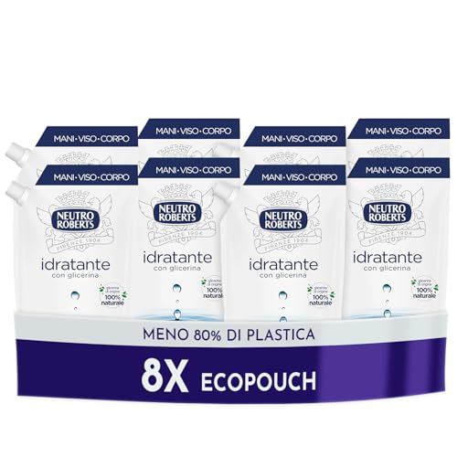 Neutro Roberts Sapone Liquido Antibatterico Ecopouch Té Verde 400 ml
