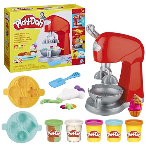 Play-Doh Kitchen Creations Robot Pâtissier avec Accessoires