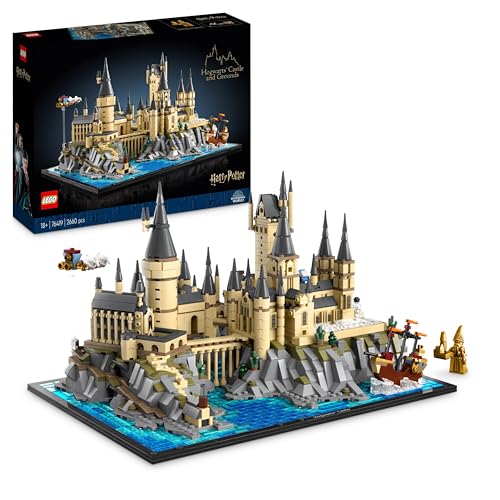 LEGO 76419 Harry Potter Castello e Parco di Hogwarts, Kit di Modellismo da Esposizione
