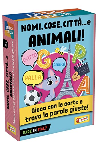 Liscianigiochi Ludoteca Carte Nomi, Cose, Città e Animali