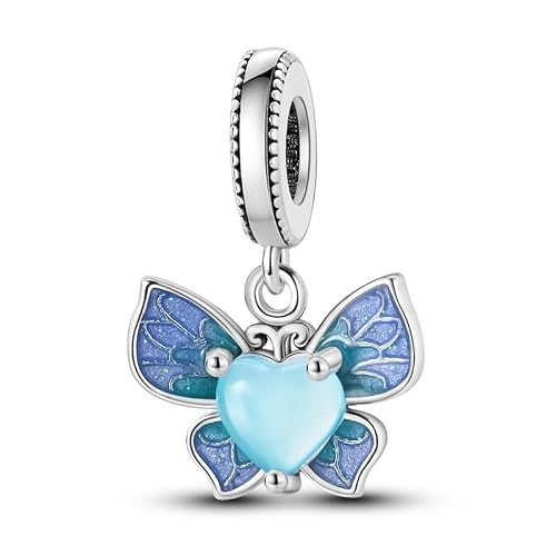 Pandach Bead Charm Ciondolo Argento 925 con Cubic Zirconia