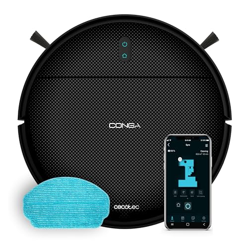Cecotec Conga M10 X-Treme Robot Aspirapolvere con Navigazione Giroscopica