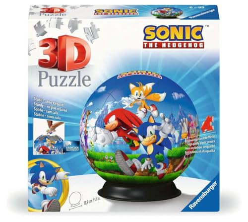 Ravensburger Puzzle 3D Sonic the Hedgehog 72 pezzi