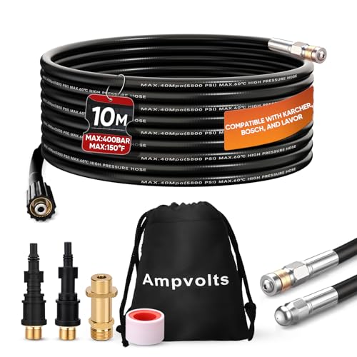 Ampvolts Sonda Sturatubi per Idropulitrice 10m 400 Bar