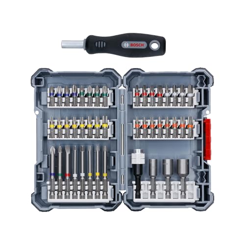 Bosch Professional Impact Control Pick and Click Set misto bit avvitamento, 45 pz.