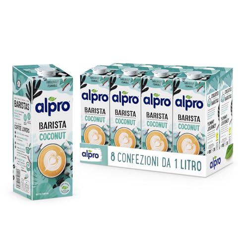 ALPRO Barista Professional Bevanda al Cocco, 8x1L